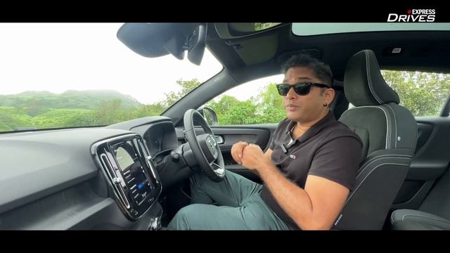 Volvo C40 Recharge 2023: Chic Yet Cheeky | Volvo C40 Review | C40 Recharge Volvo | Express Drives смотреть онлайн