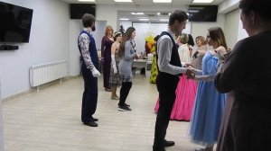 Вирджиния Рил, клуб исторического танца "Бешеная малиновка", г.Калининград