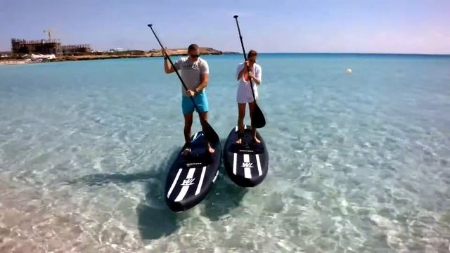 Ayia Napa SUP board day Training day in the Sea / Тренеровка на САП досках SUP на Кипре в Айя Напе смотреть онлайн