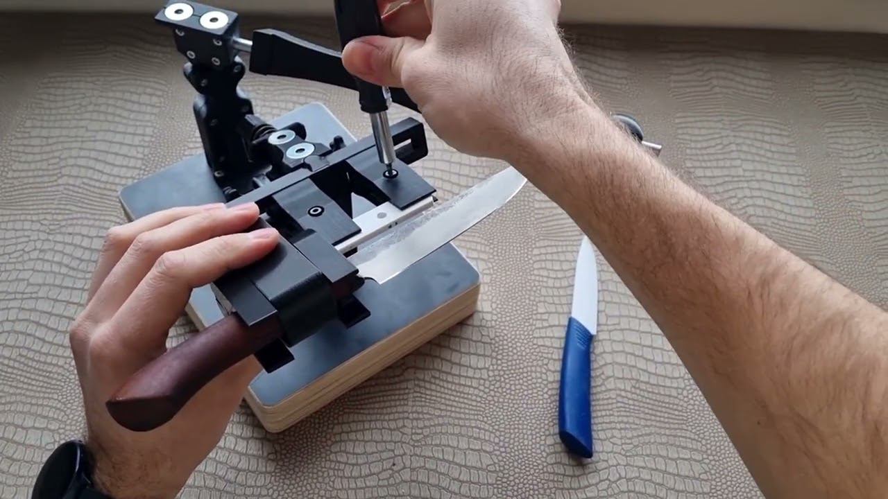 Зажим за рукоять ножа! смотреть онлайн