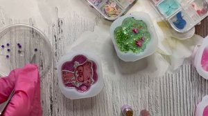 Лапка из эпоксидной смолы. Процесс..