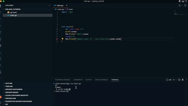 Rune Data Type In Golang For Beginner With Example