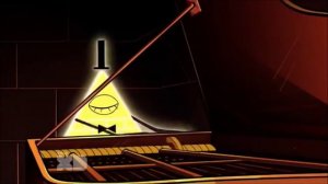 Gravity falls - Bill Cipher sings AND plays piano -