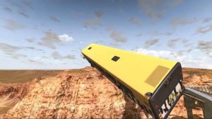 BeamNG drive - School Bus Crashes & Jumps #32