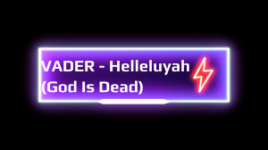 Vader - Helleluyah (God Is Dead) Guitar cover