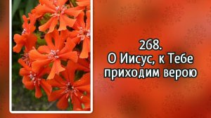 Гимны надежды 268 О Иисус, к Тебе приходим верою (-)