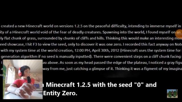 Entity Zero гэж хэн бэ?? ?|Minecraft судлал | EP.1 смотреть онлайн