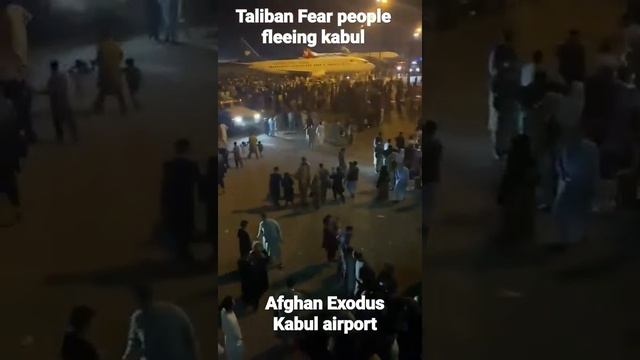 The Afghan Exodus via Kabul Airport