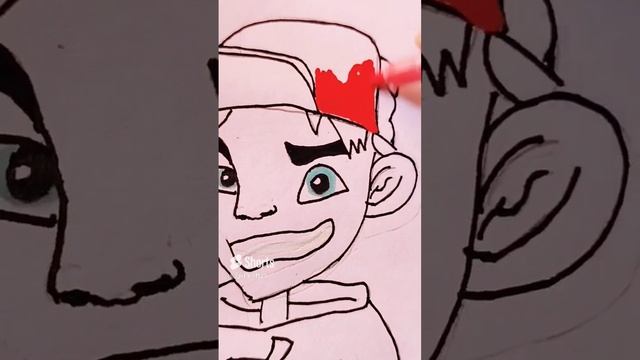 Как нарисовать рыжего кота. Drawing Red Cat смотреть онлайн