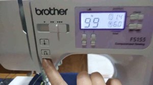 طريقة تشغيل ماكينة برازر brother fs155
