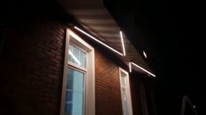 Маркиза с подсветкой - изготовление маркиз любых размеров - движени от электропривода или вручну.mp4