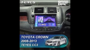 Teyes CC3: Toyota Crown 2008 - 2013. Обзор установки магнитолы