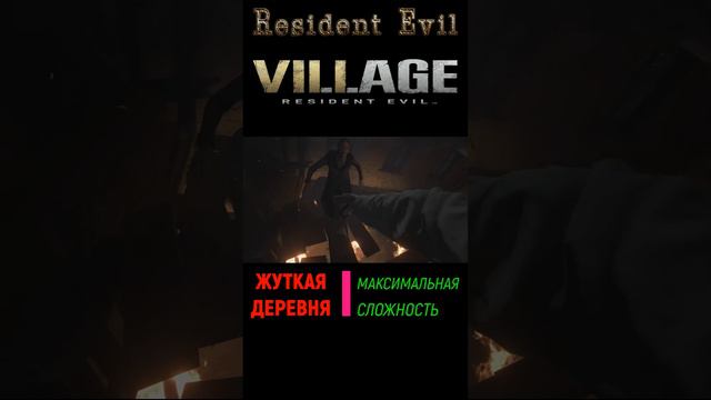 Resident Evil 8: Village Сложность Жуткая деревня.