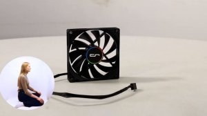НИКС Компьютерный Супермаркет: видео про Вентилятор для корпуса 92x92 мм Cryorig QT90 Silent #1