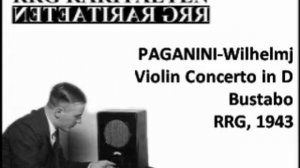 Niccolò Paganini Violin Concerto