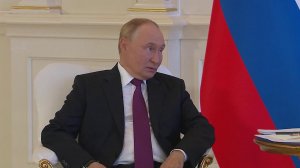 Торжественным приемом в честь В.Путина завершается государственный визит президента РФ в Азербайджан