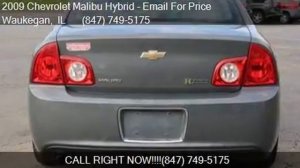 2009 Chevrolet Malibu Hybrid Base 4dr Sedan for sale in Wauk