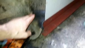 деформационный шов на стыке с пристройкой