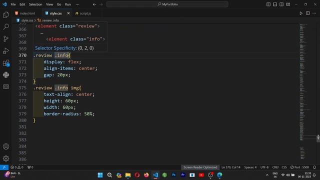 Personal Portfolio website using pure HTML, CSS and JavaScript | ProCodeUp