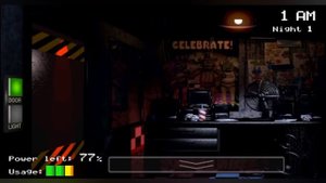 FnaF #1 Энергия кончилась,  и пришел Фредди