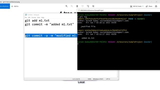 Myth and Fact About Skipping Staging Area in Git | "git commit -a" Command | Git Interview Question