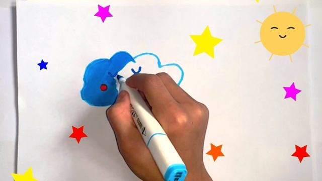 HOW TO DRAW CLOUDS/ BULUTLARNI QANDAY CHIZISH MUMKIN/ КАК РИСОВАТЬ ОБЛАКА смотреть онлайн
