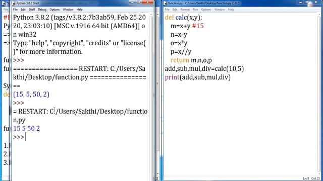 18 | Python Tutorial for Beginners|Working With Functions In Python