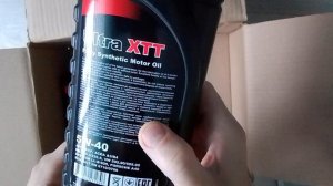 Распаковка-обзор на Моторное масло CHEMPIOIL 5W-40 Синтетическое 4 л