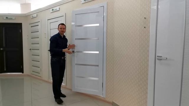 Глянцевая межкомнатная дверь Вена смотреть онлайн