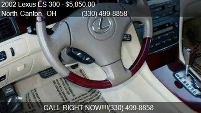 2002 Lexus ES 300 Base for sale in North Canton, OH 44720 at смотреть онлайн