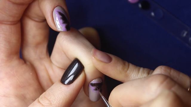 Объемный Маникюр "бабочки на ногтях" Фактурным гелем. Обзор гель лака Haruyama + Дизайн ногтей смотреть онлайн