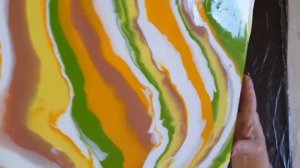 Флюид-арт. "Осень"