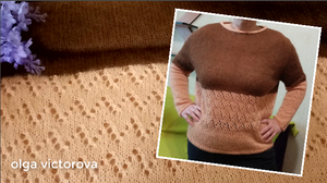 АЖУРНЫЙ УЗОР СПИЦАМИ 190 Вязание Узоры спицами