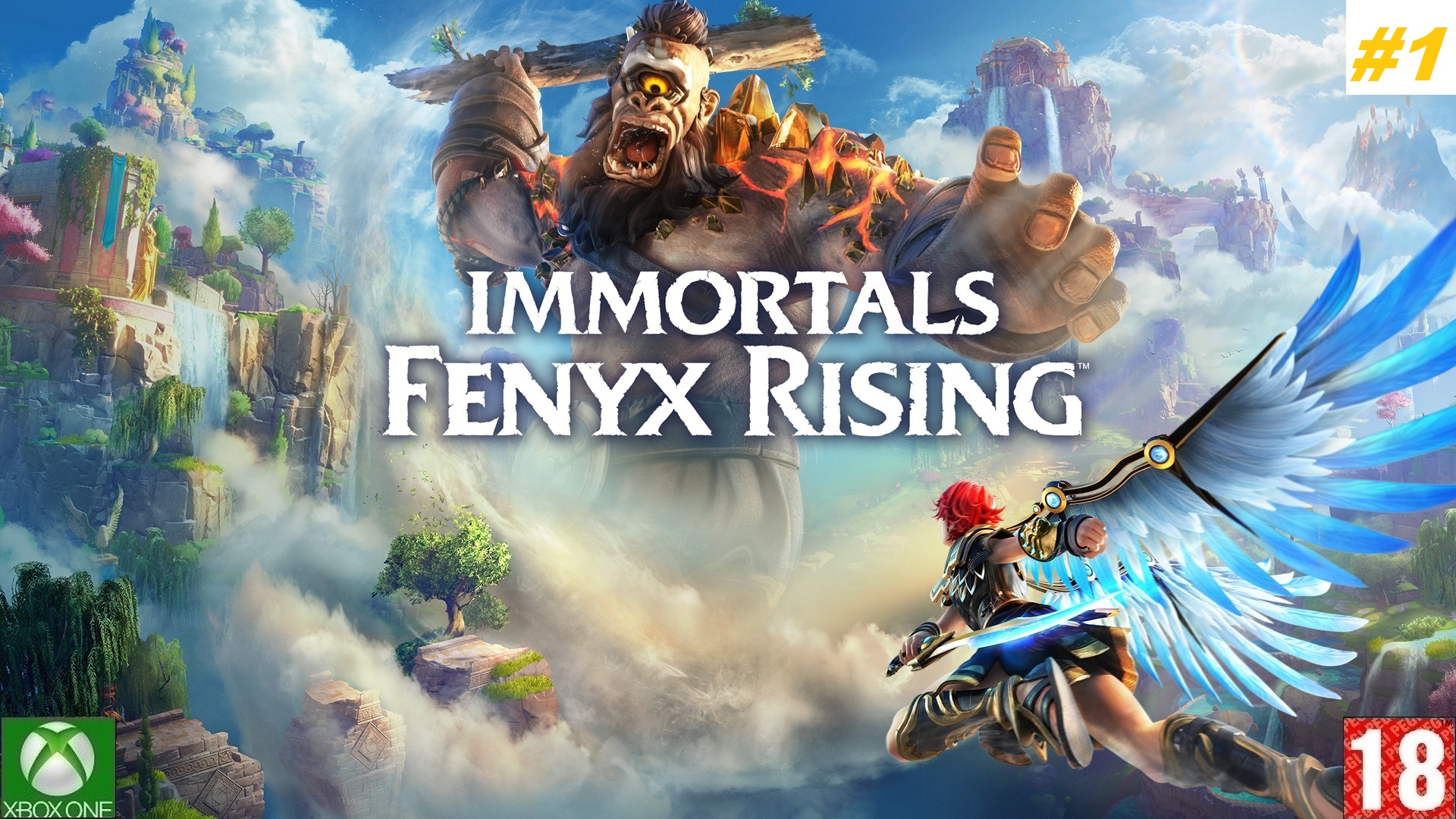 Immortals Fenyx Rising (Xbox One) - Прохождение #1. (без комментариев)