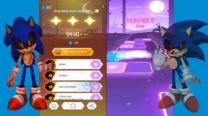 Sonic Exe vs Sonic Exe - Tiles Hop