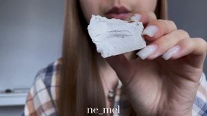 влажный и мокрый мел ВЗБИТЫЕ СЛИВКИ | ASMR | CHALK