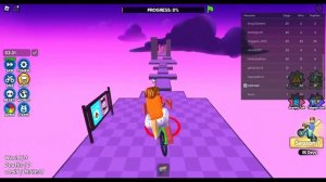 Roblox Obby but youre on a bike/ stage 1   3.630 sec speedrun