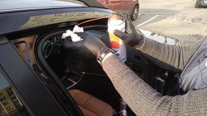 WURTH силикон спрей - смазываем уплотнители дверей перед зимой, чтобы избежать примерзания!