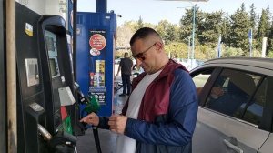 Как заправлять машину в Израиле. #израиль #israel #нагария  #заправка