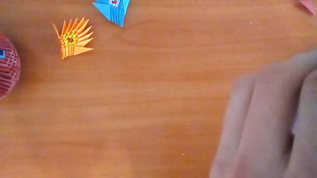 Павлин из модульного оригами-Мастер класс,часть 2. смотреть онлайн