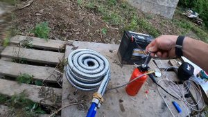 Горячая вода на природе, душ в поездках, идеальный теплообменник, простое решение