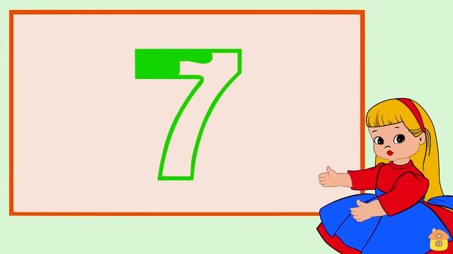 Учим цифры. Для детей дошкольного возраста. Магические числа от 1 до 10. Learn to count 1 to 10. смотреть онлайн