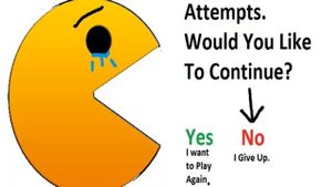 Pac Man (UK PC Bootleg) Continue + Game Over