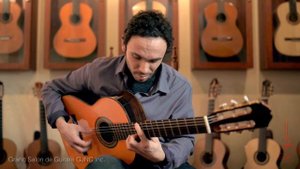 Manuel Raimundo M-145 Negra Guitar, Jodel Poulin Guitarist