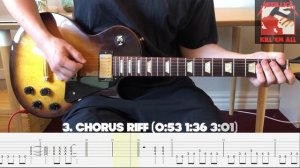Jump in the fire - Metallica (ALL RIFFS + TABS) Guitar lesson/tutorial/How to play
