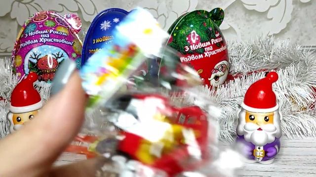 Большие Новые Новогодние Яйца- Сюрпризы от украинского производителя ❄️ С наступающими праздниками смотреть онлайн