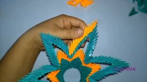 модульное оригами конфетница мастер класс