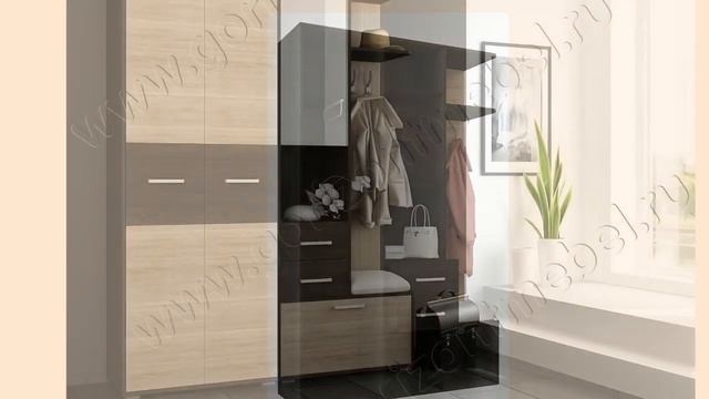 Прихожие фабрики «Горизонт» смотреть онлайн