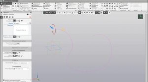 Компас 3d v18.1 Проецирование криволинейных граней в эскиз.