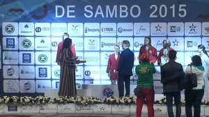 World Sambo Championships - 2015 - Women's -60 kg - Awarding ceremony